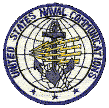 United States Naval Communications Patch - Click on image for larger view